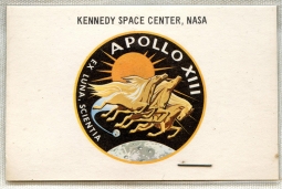 Rare NASA Kennedy Space Center APOLLO 13 Launching Special Viewing Pass #2283