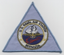 1970s US Naval Air Station (NAS) Bermuda Jacket Patch