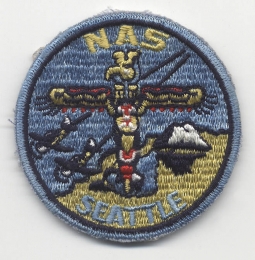 Well-Preserved Late 1940s Seattle Naval Air Station (NAS) Jacket Patch