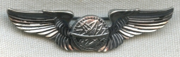 Unique Pattern WWII USAAF Navigator Wing in Shirt Size