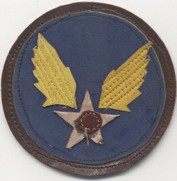 Nice Leather US AAF Shoulder Patch for A-2 Jacket made in CBI Theatre NO LONGER AVAILABLE