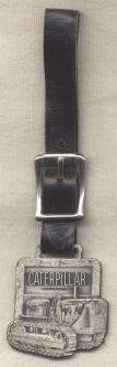 Nice Old Caterpillar Tractor Watch Fob