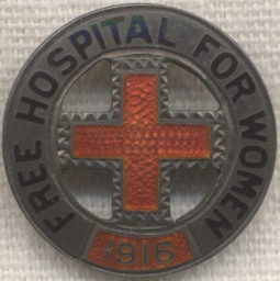 1916 Free Hospital For Women Nursing Graduation Pin