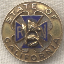 State of California Registered Nurse pin