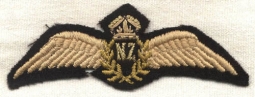 Very Rare 1920s New Zealand Air Force Pilot Wing