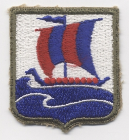 Olive Drab Bordered US Army 99th Infantry Battalion Shoulder Patch