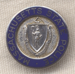 Massachusetts State Police Collar Insignia NO LONGER AVAILABLE