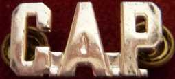 Old Style Early WWII Civil Air Patrol (CAP) Collar Insignia