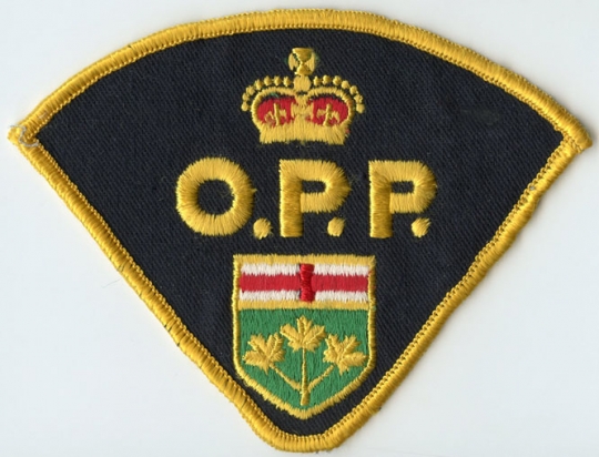 Vintage Strathroy Caradoc Police Uniform Patch~Never Worn~Ontario Canada~Black~ Vintage Strathroy Caradoc Police Uniform Patch~Never Worn~Ontario Canada~Black~