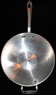 Vintage 1980's ALL - CLAD Master Chef 10 inch Open Stir Fry Pan (Wok)