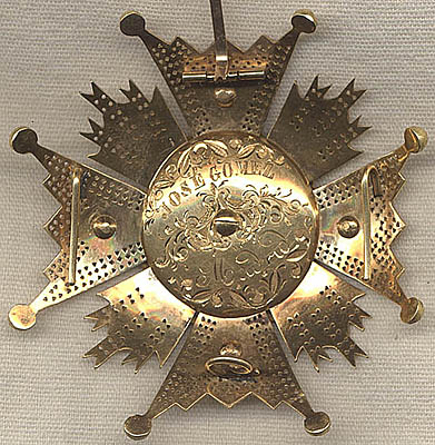 1910s-1920s Grand Cross of the Spanish Order of the Isabella the Catholic Breast Star in 18K