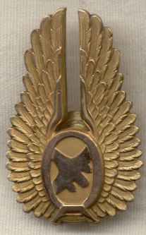 1950 Ozark Airlines Pilot Hat Badge 1st Issue Gold-Filled