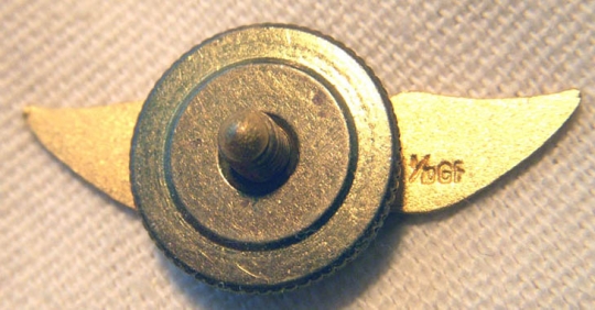 Early 1950's Ozark Airlines 3 Years of Service Lapel Pin