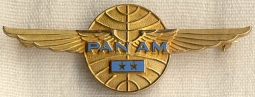 1960s Pan Am Pilot Wing by Balfour