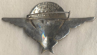 French Parachutist Badge Made in Indo-China