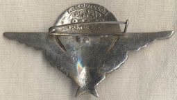 French Parachutist Badge Made in Indo-China