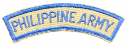 WWII Philippine Army Patch on Twill