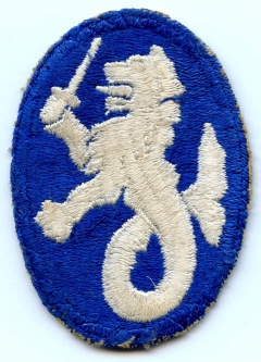 WWII US Army Philippine Department Shoulder Patch
