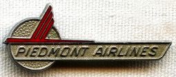 Early 1960's Piedmont Airlines Flight Attendant Hat Badge