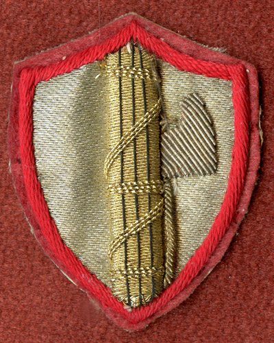 Late 1930s-Early 1940s PNF (Partito Nazionale Fascista) Federal Inspector Breast Badge