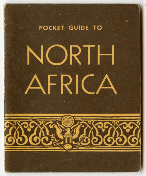 1942 US Army & USN "Pocket Guide to North Africa"