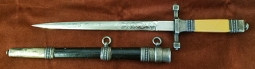 Gorgeous Model 1937 Polish Air Force Pilot Dagger by Borowski.