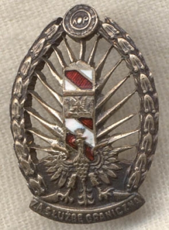 Polish Frontier Defense Corps Small Badge