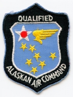 1960s Alaskan Air Command (AAC) Qualified Proficiency Jacket Patch