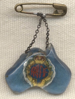 RARE WWII RAAF Sweetheart Pin <p> NO LONGER AVAILABLE