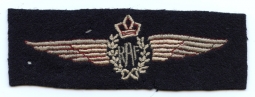Rare Circa 1945 Belgian-Made RAF (Royal Air Force) Wing