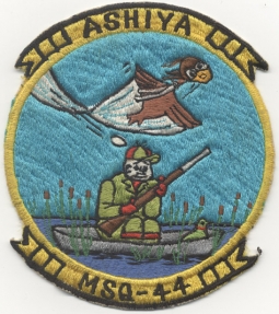 Rare 1964-1967 Japanese-Made USN MSQ-44 (Radar Bomb Scoring Unit 44) Jacket Patch