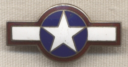 Beautiful and Rare Summer of '43 US Aviation Sweetheart Aircraft Marking Pin by Amico