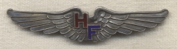 Rare Instructor Wing from Hawthorne Field, Northrop Contract Pilot School