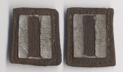 Rare Pair of WWII US AAF Captain's Rank Insignia for Flight Jacket