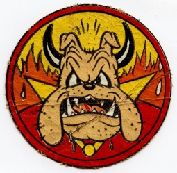 Rare WWII US Marine Corps VMO-351 / VMF-351 Disney Designed Jacket Patch