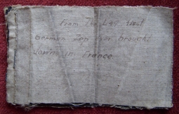 Rare WWI German Zeppelin Relic - Skin from the L-49 (First Zep Brought Down in France)