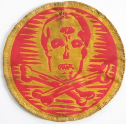 BEING RESEARCHED - Unusual Skull & Crossbones Squadron Patch -NOT FOR SALE UNTIL IDENTIFIED