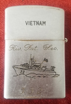 Wonderful Ca 1968 USN River Patrol Section 532 Konwal Lighter (River Squadron 5)