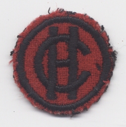 BEING RESEARCHED - Unidentified Patch with CH Design - NOT FOR SALE UNTIL IDENTIFIED