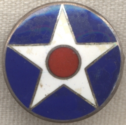 Scarce Early WWII USAAF Headquarters Sterling DI Pin