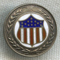 Scarce WWI Sterling Agent Lapel Pin for US Food Administration