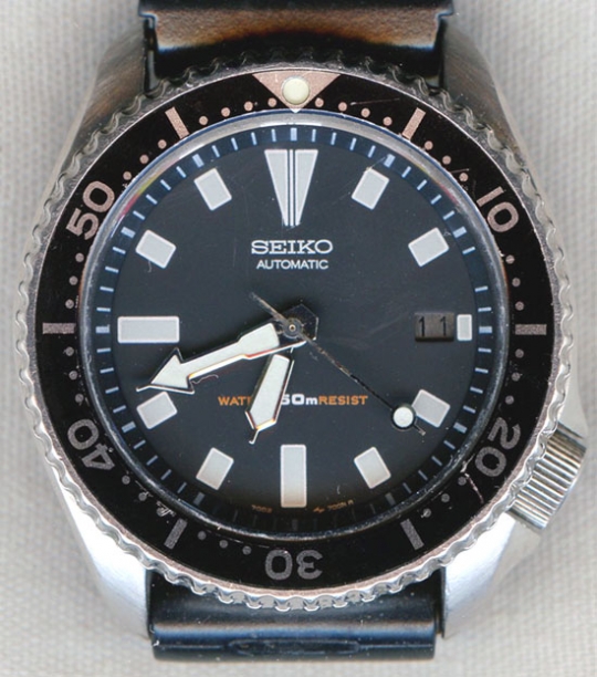 Seiko Automatic Scuba Diver's 150 Meter Dive Wristwatch: Flying Tiger  Antiques Online Store