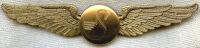 Rare WWII Shaw Aircraft Co. Instructor Wing (CAA-CPTP Instructors 1939-1944)