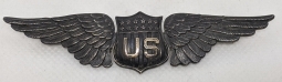 Rare and Iconic WWI US Air Service Pilot Wing by SHREVE & CO