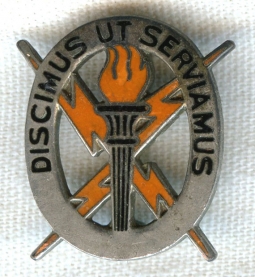Sterling WWII Signal Corps Replacement Center DI by Meyer