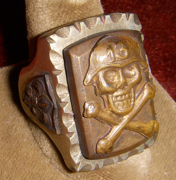 コレクション #34 vintage 40s' skull Mexican ring Vintage Mexican Ring Skull [Made in MEXICO - US ARMY] [1950s