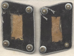 Rare Removable SS Oberfuhrer Collar Tabs