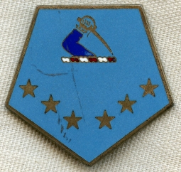 Sterling WWII US Army 52nd Infantry Brigade DI Pin