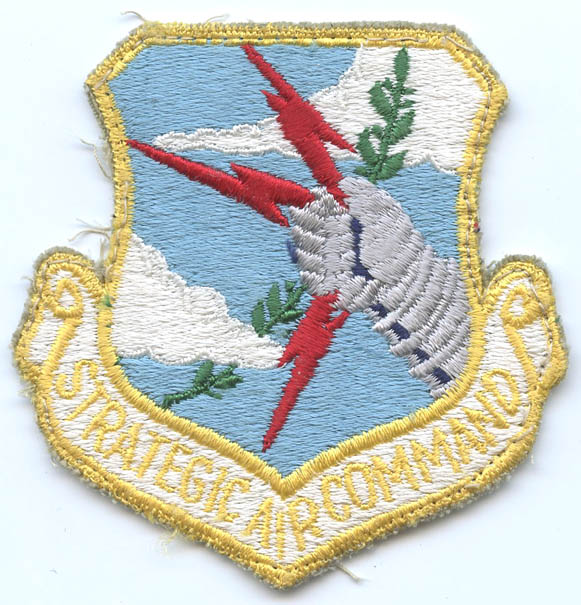 1960s USAF Strategic Air Command Patch Flying Tiger Antiques Online Store