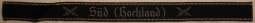 Third Reich German "Sud (Hochland)" WWI Veteran's Cuff Title